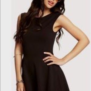 Forever 21 Timeless Skater Little Black Dress